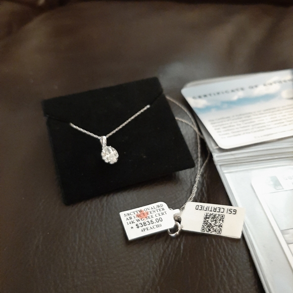 Certified Genuine Diamond Necklace - Picture 6 of 11